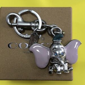 Coach Disney Dumbo Keyfob Keychain Limited Edition